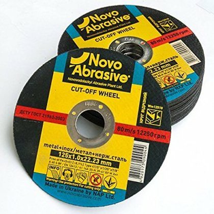 Griezējdisks Novo Abrasive 125x1,0x22.23mm 